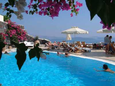 greece travel hotels santorini